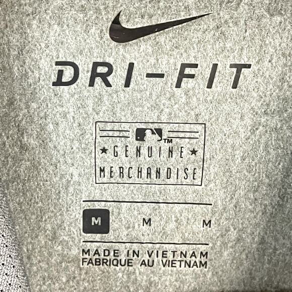 MLB San Francisco Giants Nike Dri-Fit Pullover Hoodie Gray Size Medium - Picture 5 of 6